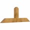 Ekena Millwork Portland Rough Sawn Timber Gable Bracket, Western Red Cedar, 60"W x 22"H x 4"D x 6"F, 9/12 Pitch GBW060X22X0406POR00RWR - alternate 5